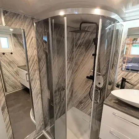 Dom wakacyjny Tiny House Mit Saunafass Im Wendland